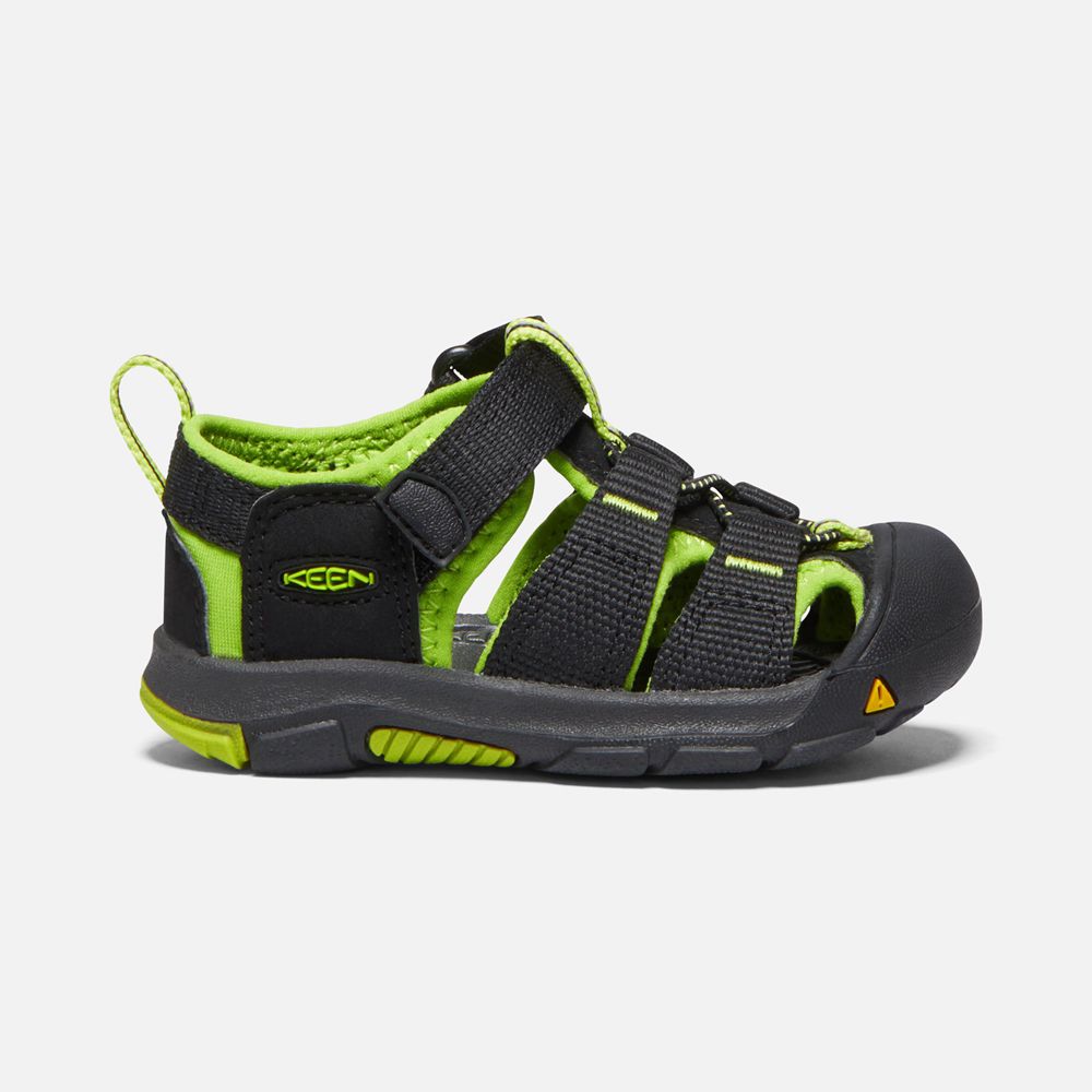 Keen Sandaal Kinderen Zwart/Groen - Newport H2 - 50163-VIHL